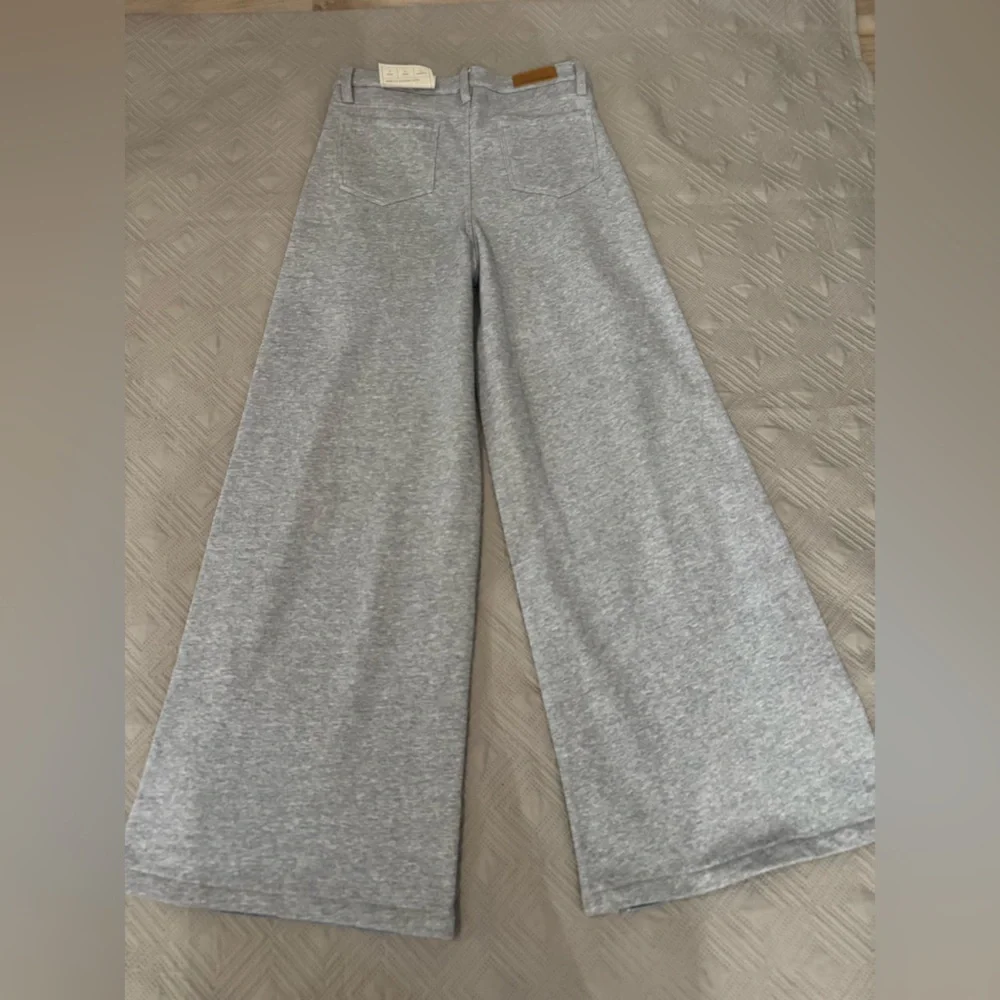 Blue Flare Jeans with White Stripes doble face pants - Picture 3 of 13